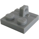 LEGO Gris piedra medio Bisagra Placa 2 x 2 con 1 Cierre Finger en Parte superior (53968 / 92582)