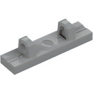 LEGO Medium Stone Gray Hinge Tile 1 x 4 Locking with 2 Single Stubs on Top (44822 / 95120)