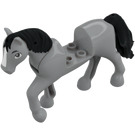 LEGO Gris Pierre Moyen Cheval (107876)