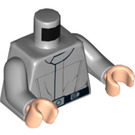 LEGO Medium steengrijs Imperial Crew Member Minifiguur Torso (973 / 76382)