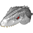 LEGO Medium Stone Gray Indominus Rex Head (68147)