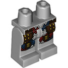 LEGO Mittleres Steingrau Korg Minifigure Hüften und Beine (3815 / 90355)