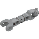 LEGO Medium Stone Gray Long Ball Joint with Ball Socket and Beam (90615)