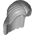 LEGO Gris pierre moyen Longue Cheveux avec séparation centrale (36806)