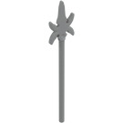 LEGO Medium Stone Gray Minifig Spear with Four Side Blades (43899)