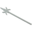LEGO Medium Stone Gray Minifig Spear with Four Side Blades (43899)