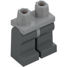 LEGO Medium steengrijs Minifiguur Heupen met Dark Stone Grijs Poten (73200 / 88584)