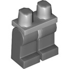 LEGO Medium Steengrijs Minifigure Heupen met Dark Stone Grijs Poten (73200 / 88584)