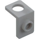 LEGO Medium Stone Gray Neck Bracket with Stud with Thicker Back Wall (28974)