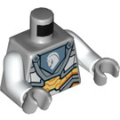LEGO Medium Steengrijs Nexo Knights Lans met Armour Minifig Torso (973 / 76382)