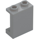 LEGO Medium stengrå Panel 1 x 2 x 2 med sidestøtter, hule knops (35378 / 87552)