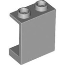 LEGO Grigio pietra medio Pannello 1 x 2 x 2 senza supporti laterali, bottoncini cavi (4864 / 6268)