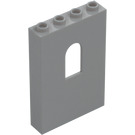 LEGO Medium Stone Gray Panel 1 x 4 x 5 with Window (60808)