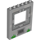 LEGO Panel 1 x 6 x 6 with Window Cutout with Grille (16393)