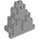 LEGO Medium Steengrijs Paneel 3 x 8 x 7 Steen Driehoekig (6083)