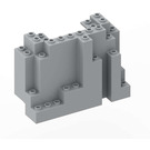 LEGO Mittleres Steingrau Panel 4 x 10 x 6 Felsen Rectangular (6082)