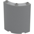 LEGO Medium Stone Gray Panel 4 x 4 x 6 Curved (30562 / 35276)