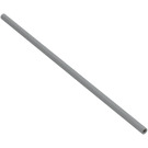 LEGO Medium Stone Gray Plastic Hose 11.2 cm (14 Studs) (56178 / 100741)