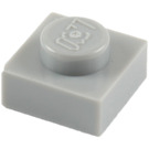 LEGO Medium Stone Gray Plate 1 x 1 (3024 / 30008)