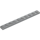 LEGO Medium steengrijs Plaat 1 x 10 (4477)