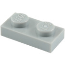 LEGO Medium steengrijs Plaat 1 x 2 (3023)