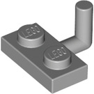 LEGO Medium Stone Gray Plate 1 x 2 with Hook (6mm Horizontal Arm) (4623)