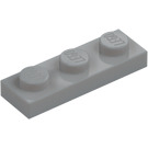 LEGO Medium stengrå Plade 1 x 3 (3623)