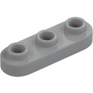 LEGO Medium Stone Gray Plate 1 x 3 Rounded (77850)