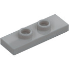 LEGO Medium steengrijs Plaat 1 x 3 met 2 Noppen (34103)