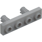 LEGO Medium Stone Gray Plate 1 x 4 Inverted with Two Pins (68382)