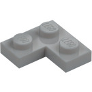 LEGO Medium Stone Gray Plate 2 x 2 Corner (2420)