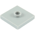 LEGO Medium Stone Gray Plate 2 x 2 with Groove and 1 Center Stud (23893 / 87580)