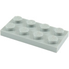 LEGO Gris pierre moyen assiette 2 x 4 (3020)