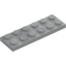 LEGO Mittleres Steingrau Platte 2 x 6 (3795)