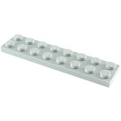LEGO Gris pierre moyen assiette 2 x 8 (3034)