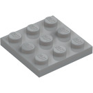 LEGO Střední kamenná šedá Deska 3 x 3 (11212)