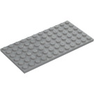 LEGO Średni kamienny szary Talerz 6 x 12 (3028)