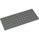 LEGO Mittleres Steingrau Platte 6 x 14 (3456)