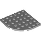 LEGO Gris pierre moyen assiette 6 x 6 Rond Coin (6003)