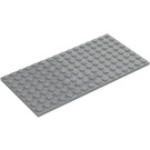 LEGO Medium Stone Gray Plate 8 x 16 (92438)