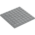 LEGO Medium stengrå Plade 8 x 8 (41539 / 42534)