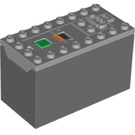 LEGO Medium Stone Gray Power Functions Battery Box (AAA Non-Rechargeable) (64228 / 87513)