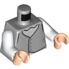 LEGO Mittleres Steingrau Professor Filius Flitwick Minifig Torso (973 / 76382)