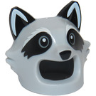 LEGO Mittleres Steingrau Raccoon Costume Kopfbedeckung