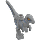 LEGO Medium Stone Gray Raptor with Blue Markings (106405)