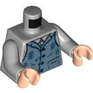 LEGO Mittleres Steingrau Ray Torso (76382)