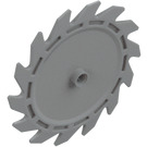 LEGO Medium Stone Gray Saw Blade with 14 Teeth (61403)