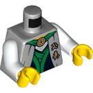 LEGO Mittleres Steingrau Sensei Garmadon Minifig Torso (973 / 76382)