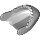 LEGO Mittleres Steingrau Hai Kopf mit Weiß Zähne (67563)