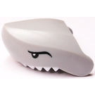 LEGO Medium Stone Gray Shark Head with White Teeth and Black Eyes (62604)